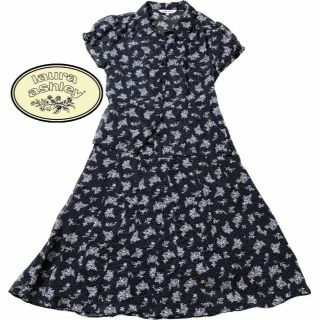 ローラアシュレイ(LAURA ASHLEY)の【美品！シアー！セットアップ！】LAURA ASHLEYチュールセットアップ！(ロングワンピース/マキシワンピース)