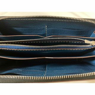 美品)MOREAU PARIS(モローパリ)ジップアラウンドウォレット・長財布