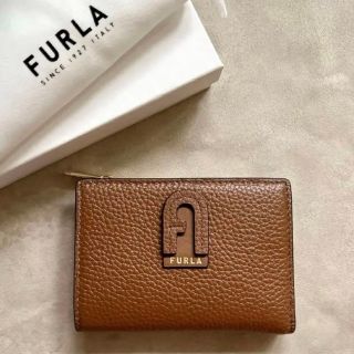 新品未使用☆ FURLA フルラ　折り財布　二つ折り財布　ブラウン