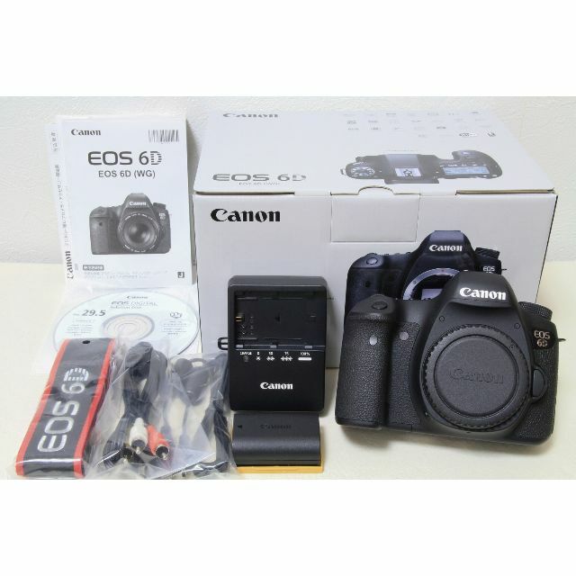 スマホ/家電/カメラ【美品】CANON EOS 6D　〈ショット数 14902〉