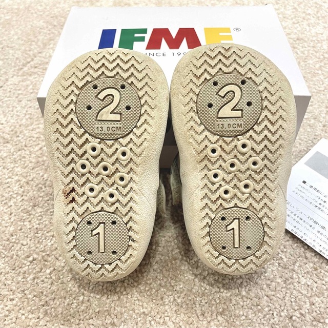 IFME(イフミー)のIFME イフミー キッズサンダル 13.0cm 男の子 女の子 グレー 子供 キッズ/ベビー/マタニティのベビー靴/シューズ(~14cm)(サンダル)の商品写真