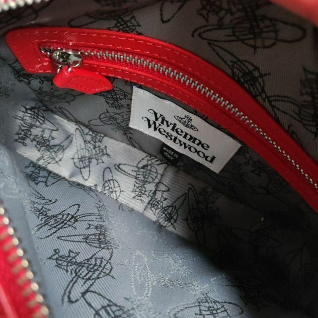 極美品　VIVIENNE WESTWOOD　ショルダーバッグ　オーブ　レッド