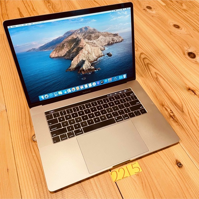 MacBook pro 15インチ 2018 メモリ32GB SSD512GB!2019