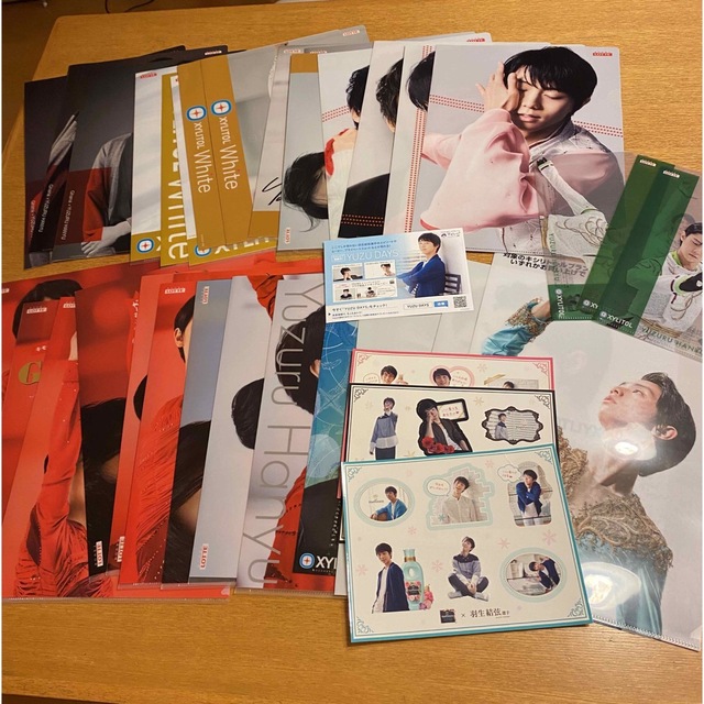 お気に入り】 羽生結弦 クリアファイル シール セット アイドル