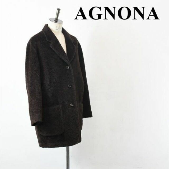 Agnona   AL BK AGNONA アニオナ レディース ダブルフェイス