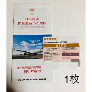 ジャル(ニホンコウクウ)(JAL(日本航空))の(送料込み)  JAL  日本航空　株主優待券　1枚(その他)