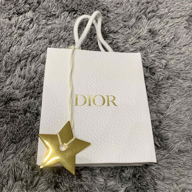 Christian Dior(クリスチャンディオール)のディオール　ショッパー　ミニサイズ　スターチャーム レディースのバッグ(ショップ袋)の商品写真