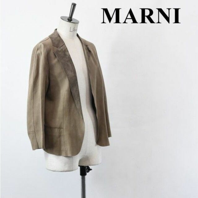 AL BK0004 MARNI マルニ 70s ヒッピーデザイン オールレザー