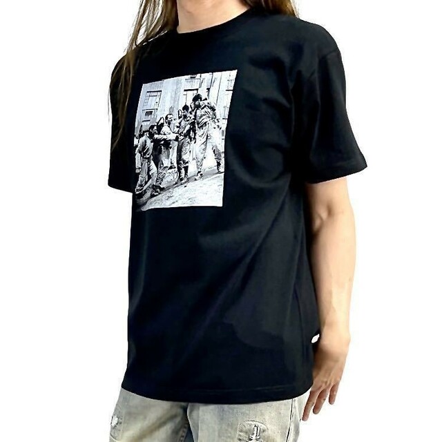 新品 映画 ワンシーン ゴーストバスターズ 幽霊退治 80年代  円陣 Tシャツ メンズのトップス(Tシャツ/カットソー(半袖/袖なし))の商品写真