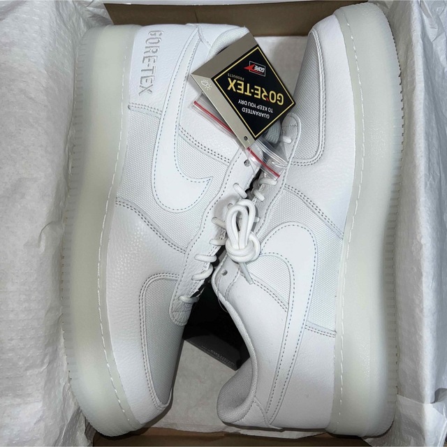 NIKE - NIKE AIR FORCE 1 GORE-TEX white 白 30cmの通販 by ジュン ...