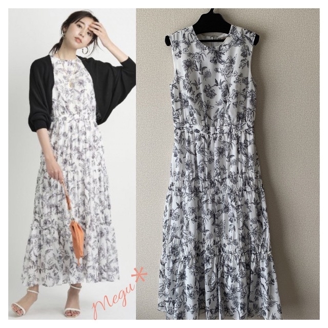 JUSGLITTY - 新品 ジャスグリッティー ラインフラワーシャーリング