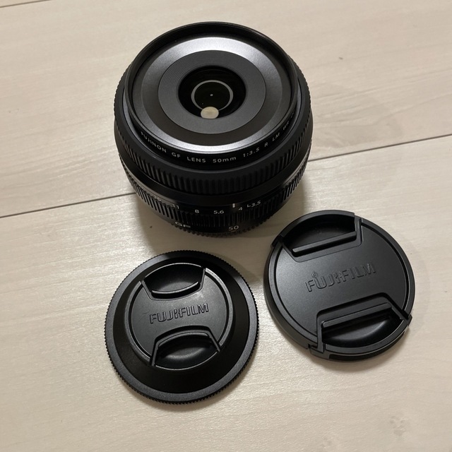 富士フイルム(フジフイルム)の富士フイルム　GF50mm F3.5 極美品 スマホ/家電/カメラのカメラ(レンズ(単焦点))の商品写真
