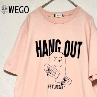 ブラウニー(BROWNY)のWEGO ウィゴー BROWNY ブラウニー Tシャツ 半袖 ピンク(Tシャツ/カットソー(半袖/袖なし))