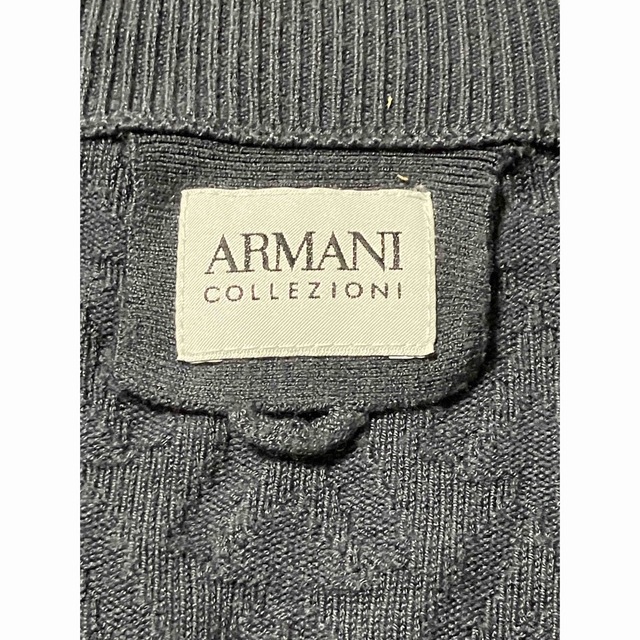ARMANI COLLEZIONI(アルマーニ コレツィオーニ)のとうちゃん様　専用　アルマーニコレツォーニ　ニット　トップス メンズのトップス(ニット/セーター)の商品写真