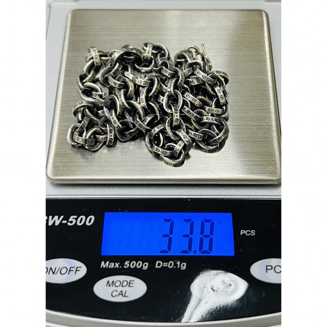 【正規品】クロムハーツ ペーパーチェーンネックレス18インチ(約45cm)