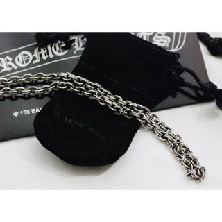 【正規品】クロムハーツ ペーパーチェーンネックレス18インチ(約45cm)