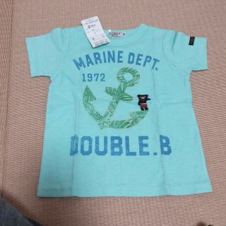 ダブルビー(DOUBLE.B)の新品タグ付 DOUBLE.B 半袖T(Tシャツ/カットソー)