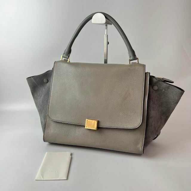 【美品】CELINE セリーヌ トラペーズ ハンドバッグ ショルダーバッグ