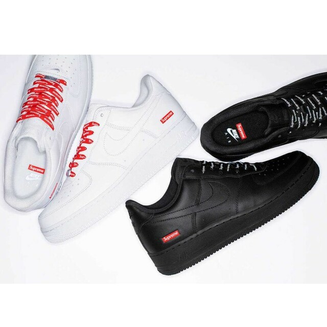 Supreme Nike Air Force 1 28.5cm white