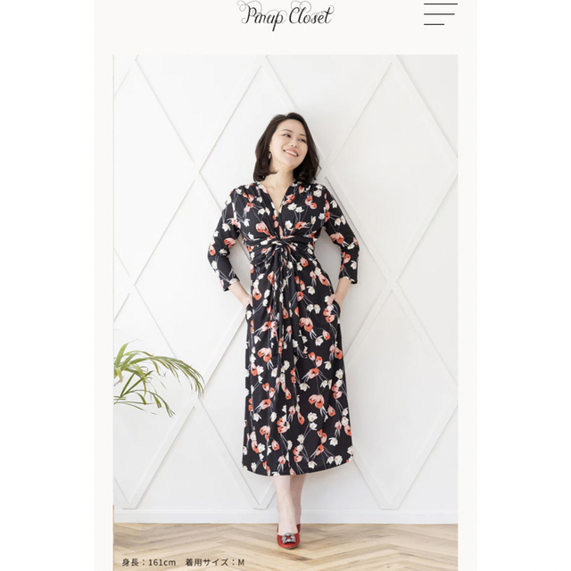 Pinup closet ピンナップクローゼット　ホリデーワンピース