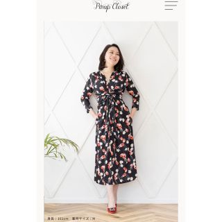 ダイアンフォンファステンバーグ(DIANE von FURSTENBERG)のPinup closet ピンナップクローゼット　ホリデーワンピース(ひざ丈ワンピース)