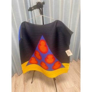 プリーツプリーズイッセイミヤケ(PLEATS PLEASE ISSEY MIYAKE)のイッセイミヤケ田中一光限定トップスJT311(カットソー(半袖/袖なし))