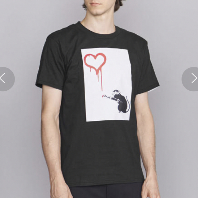 BEAUTY&YOUTH UNITED ARROWS(ビューティアンドユースユナイテッドアローズ)のビューティーアンドユース Tシャツ BRADALISEDxBY MOUSE メンズのトップス(Tシャツ/カットソー(半袖/袖なし))の商品写真