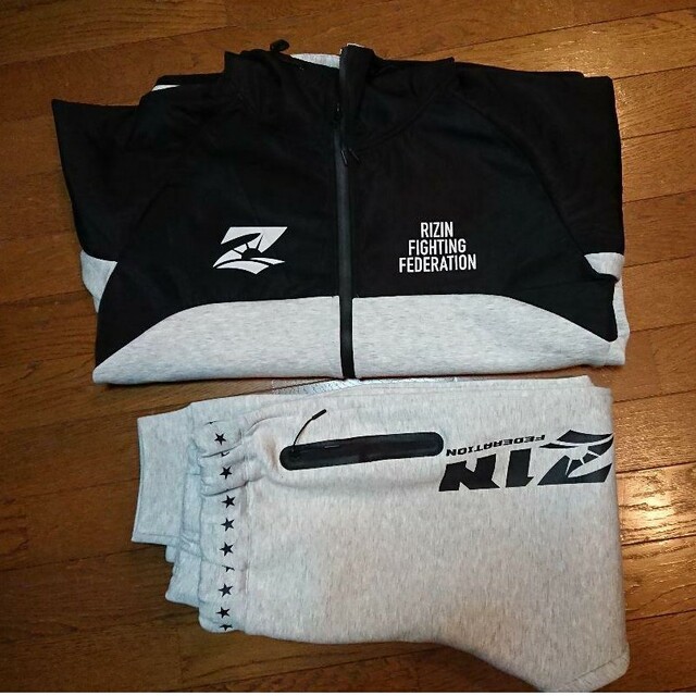 RIZIN テックパーカー パンツ セットアップ ジャージ 朝倉未来 朝倉