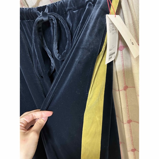 6 (ROKU) - 新品タグ付 <6(ROKU)>VELOUR PANTS/パンツの通販 by ぴー