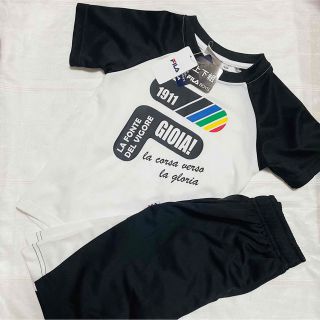 フィラ(FILA)の【新品】FILA　セットアップ　半袖シャツ 上下　110(Tシャツ/カットソー)