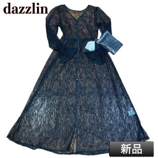 ダズリン(dazzlin)の【新品】dazzlin ダズリン  レースワンピース/インナー付き  FREE(ロングワンピース/マキシワンピース)