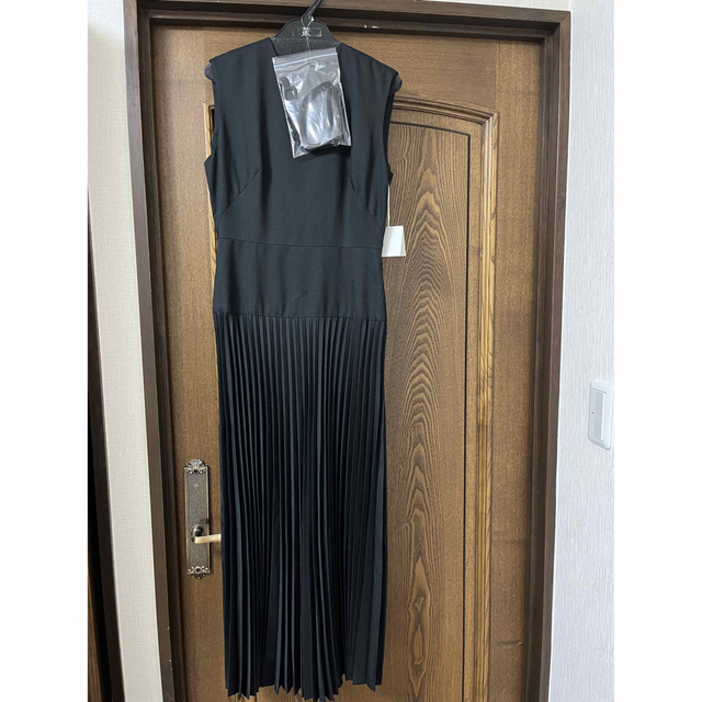 新品　L’AUBE BLANC belted pleats dress