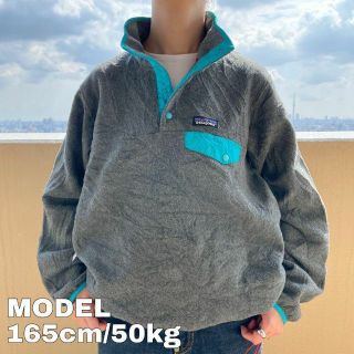 パタゴニア(patagonia)のpatagonia パタゴニア スナップT フリース M グレー スウェット(スウェット)