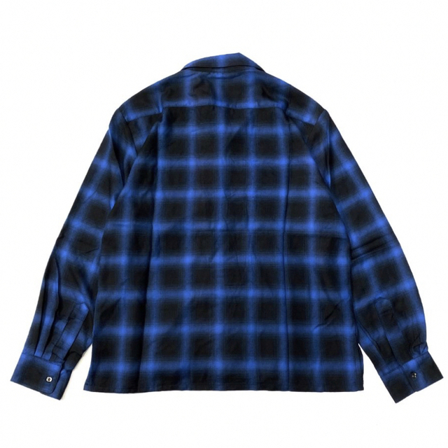 HIDE AND SEEK Ombre Check Shirt キムタク着 M