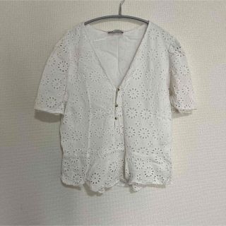 ザラ(ZARA)のZARA ブラウス(シャツ/ブラウス(半袖/袖なし))