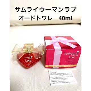 サムライウーマン(samourai woman)のサムライウーマンラブ　オードトワレ　40ml 香水　赤　ハート　レディース(香水(女性用))