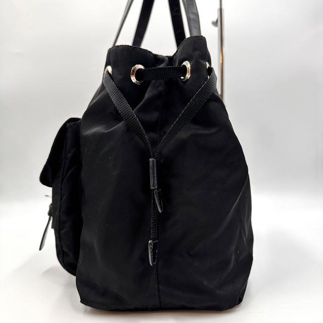 PRADA - ✨美品✨プラダ トートバッグ 三角ロゴプレート A4可能 ベルト