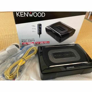 ksc-sw11 KENWOOD サブウーファー ☆ 超美品 ☆(カーオーディオ)