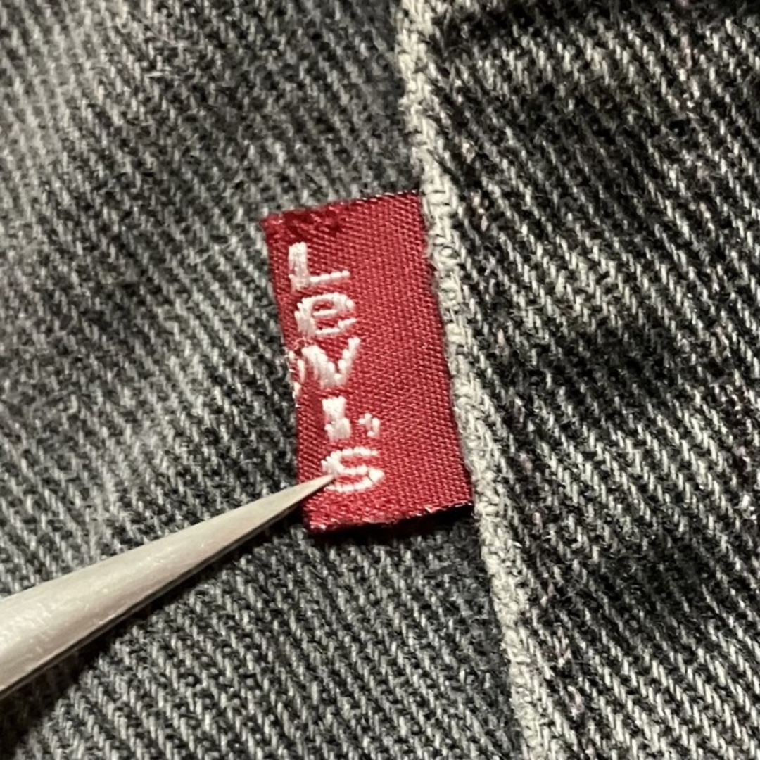 美品 36×30 Levi´s 550 米国製 サルファー ブラックデニムパンツ-
