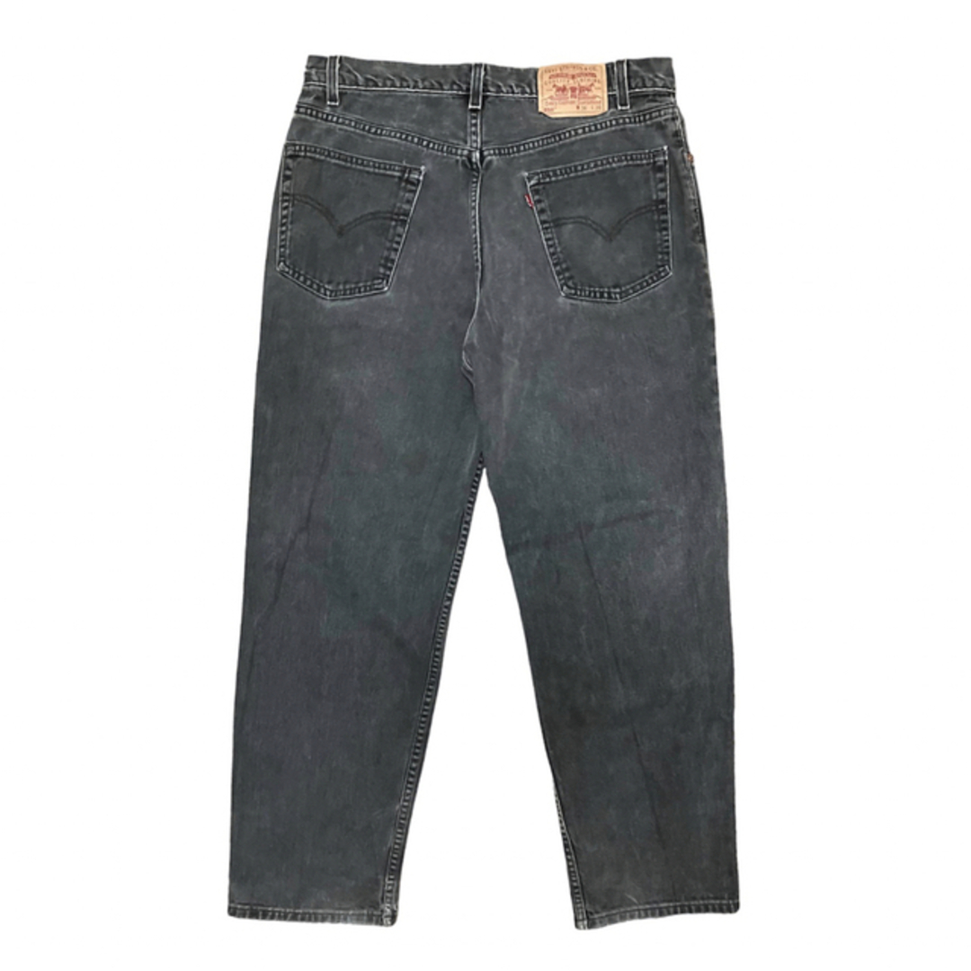 Levi's - 状態良好 36×30 サルファ 米国製 Levi's550 ブラックデニム