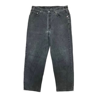 Levi's - 状態良好 36×30 サルファ 米国製 Levi's550 ブラックデニム