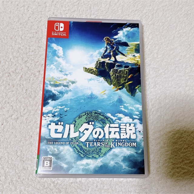 ゼルダの伝説 ティアーズ オブ ザ キングダム ソフトのみ！ 美品 SwitchNintendoSwitch