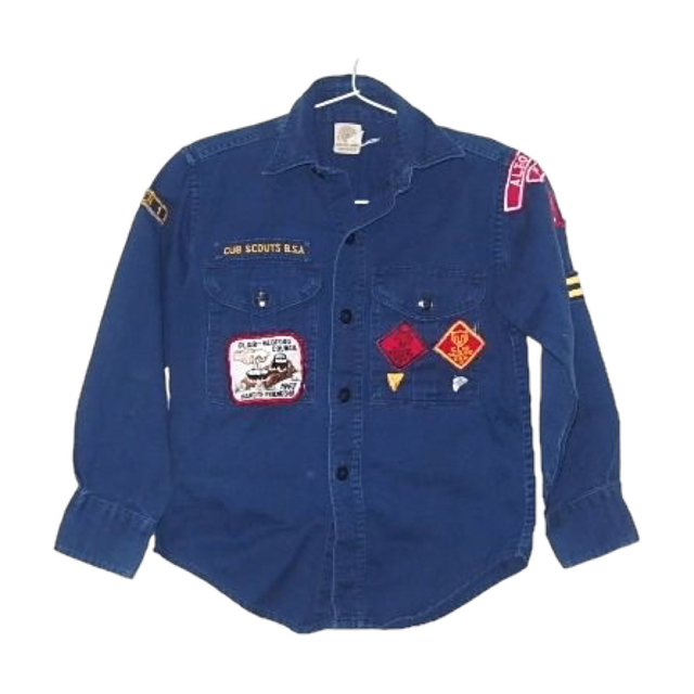 Santa Monica(サンタモニカ)の▪️60‘s【BOY SCOUT】VINTAGE SHIRT レディースのトップス(シャツ/ブラウス(長袖/七分))の商品写真