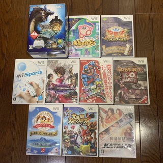 Nintendo Wii / ソフト 10本 まとめ売り /ゲーム ウィーソフト(家庭用ゲームソフト)