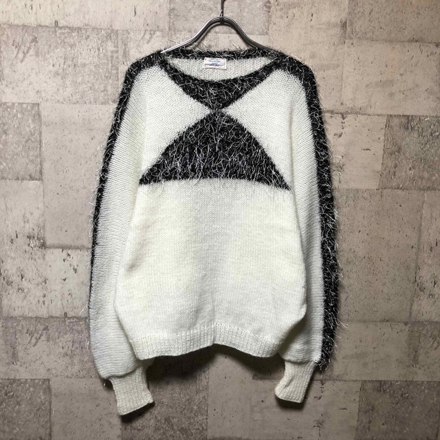 old vintage oversize sweater celineメンズ