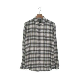 ディーゼル(DIESEL)のDIESEL ディーゼル カジュアルシャツ S 黒x白x茶等(チェック) 【古着】【中古】(シャツ)