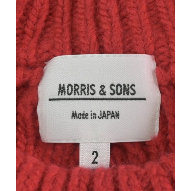 Morris&Sons モリスアンドサンズ ニット・セーター 2(M位) 赤