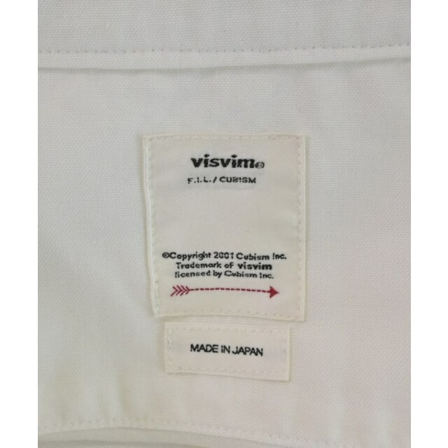 visvim ヴィズヴィム カジュアルシャツ 3(L位) 白 - シャツ