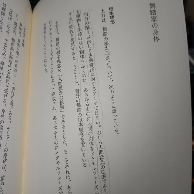 器としての身體　土方巽・暗黒舞踏技法へのアプローチ エンタメ/ホビーの本(趣味/スポーツ/実用)の商品写真