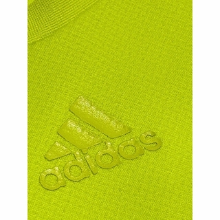 アディダス(adidas)のアディダス　adidas climalite 半袖シャツ　蛍光グリーン(ウェア)